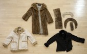Floor length mink coat togethe