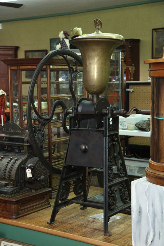 FLOOR MODEL COFFEE GRINDER.