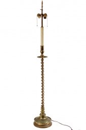 FLOORLAMP FROM EARLIER BRASS C