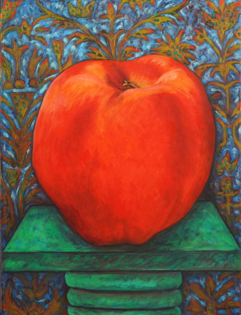 FLOR BOUHOT (B.1949): BODEGON CON