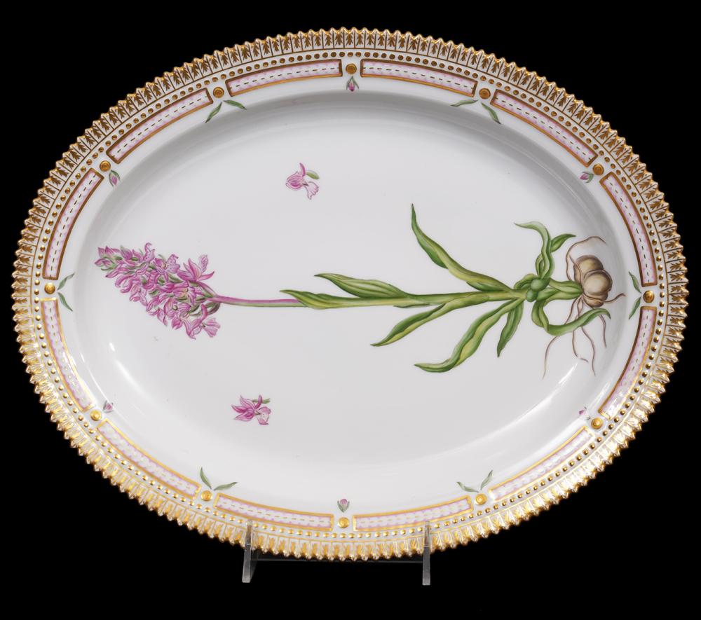 FLORA DANICA LARGE PLATTER