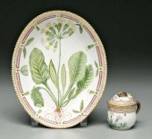 Flora Danica serving bowl, saw