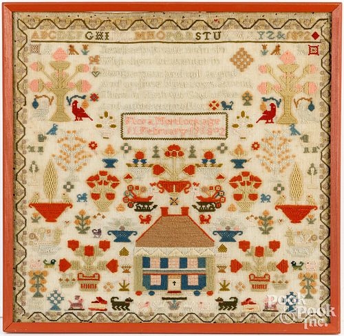 FLORA MORTLOCK SAMPLERLarge wool on