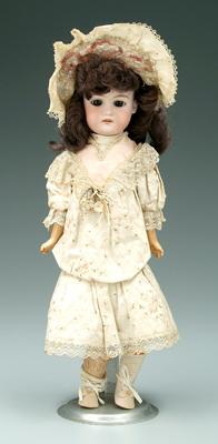 Floradora bisque head doll, open
