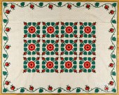 FLORAL APPLIQUé QUILTFloral ap