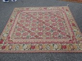 FLORAL LOOMED CARPETHand loome