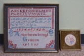 FLORAL NEEDLEPOINT EMBROIDERY