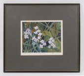 FLORAL PAINTING BY JOHN MACLEO