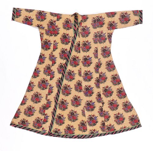 FLORAL ROBE, INDIA, LATE 20TH