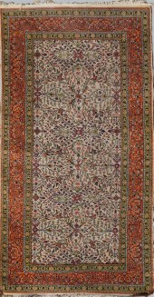 FLORAL TABRIZ WOOL RUGFLORAL T
