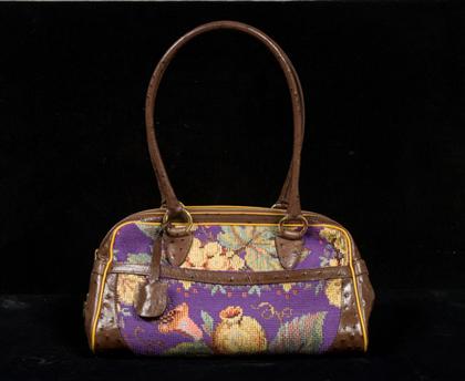 Floral tapestry Etro purse and