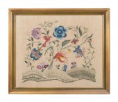 FLORAL WOOL CREWELWORK ON LINE