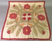 FLORAL WREATH APPLIQUED DOLL Q