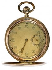 FLORE 14KT. POCKET WATCH52mm c