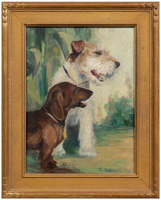 Florence Balshaw dog portrait