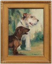 Florence Balshaw dog portrait