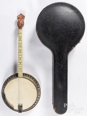 FLORENCE FOUR STRING BANJO, WI