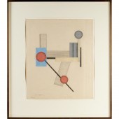 FLORENCE HENRI, WATERCOLOR, PE