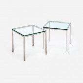 FLORENCE KNOLL OR STYLE, PAIR