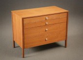 FLORENCE KNOLL TEAK SIDE CABIN