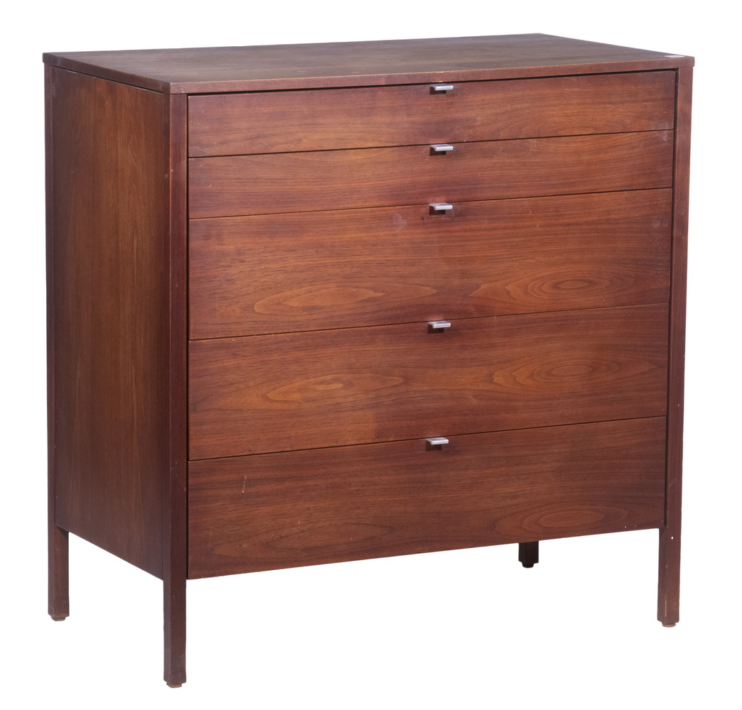 FLORENCE KNOLL WALNUT CHEST