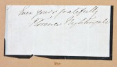 FLORENCE NIGHTINGALE LETTER CL