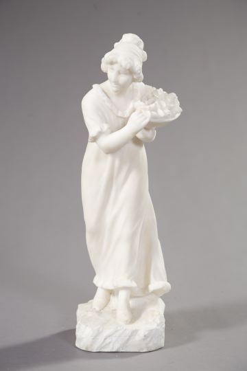 Florentine Carved Carrara Marble