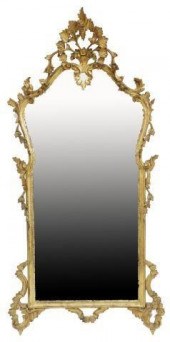 FLORENTINE GILTWOOD WALL MIRRO