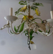 FLORENTINE PAINTED FLORAL FIVE