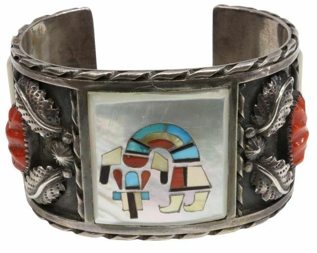 FLORENTINE PANTEAH ZUNNI INLAY