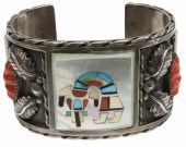 FLORENTINE PANTEAH ZUNNI INLAY