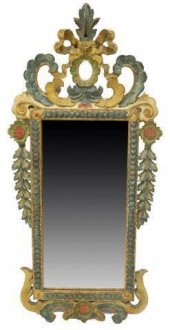FLORENTINE PARCEL GILT & PAINT
