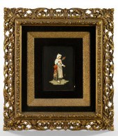 Florentine Pietra Dure Plaque,