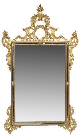 FLORENTINE ROCAILLE CARVED GILTWOOD