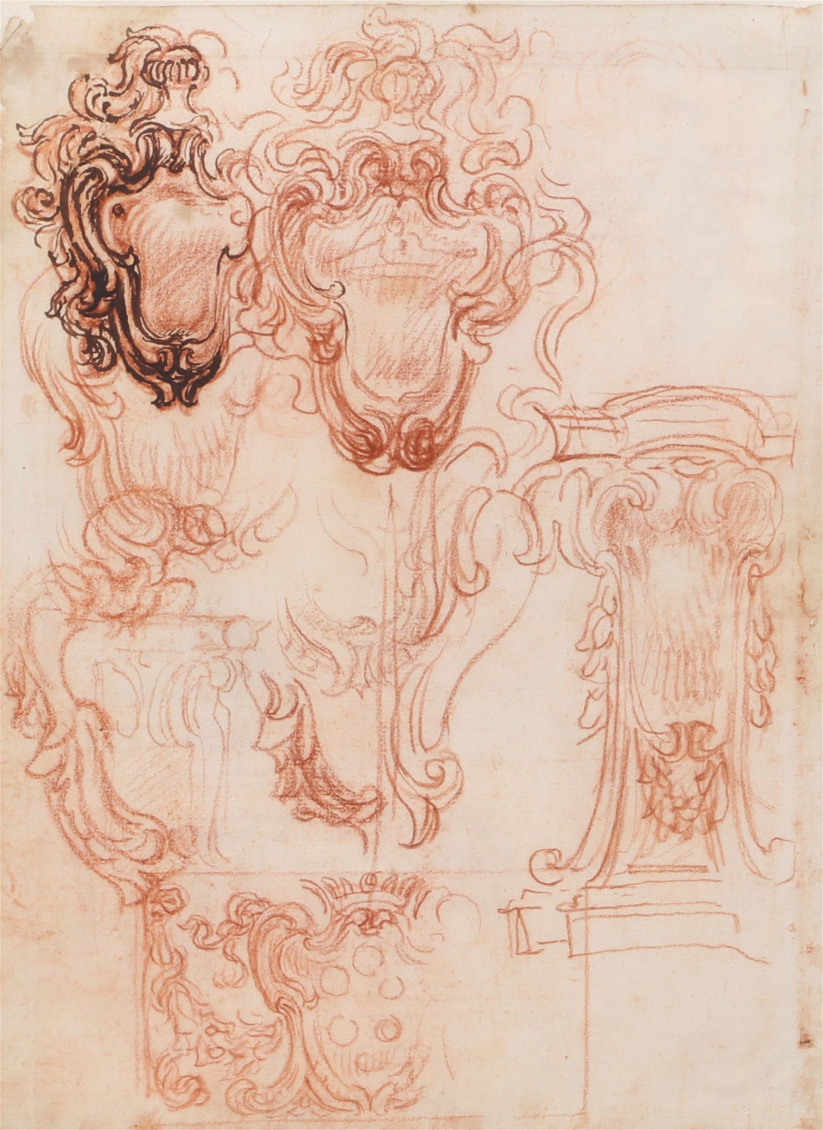FLORENTINE SCHOOL, DESIGN CARTOUCHE