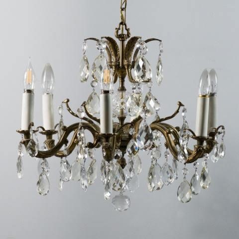 FLORENTINE STYLE CHANDELIER,