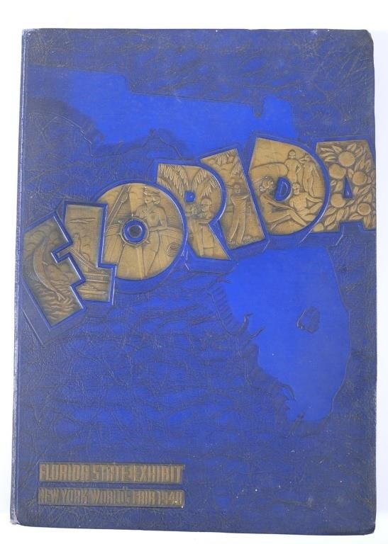 FLORIDA 1940 EXHIBIT NY WORLD'S