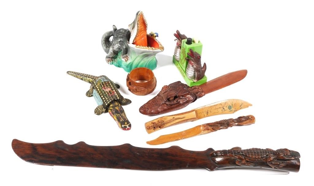 FLORIDA ALLIGATOR SOUVENIR ITEMS