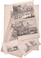 FLORIDA ANTIQUE ENGRAVINGS OF