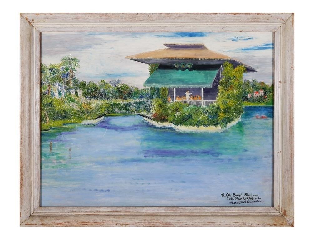 FLORIDA ARTIST RENA CARPENTER OIL