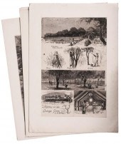 FLORIDA ENGRAVINGS FROM HARPER