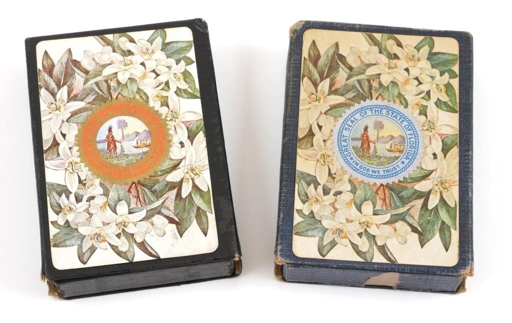 FLORIDA SCENES PLAYING CARDS (2)