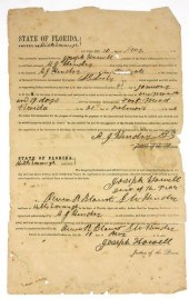FLORIDA SEMINOLE INDIAN WAR DO