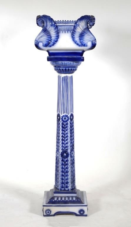 FLOW BLUE COLUMN AND