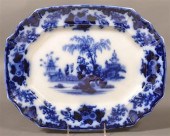 FLOW BLUE IRONSTONE CHINA "SCI