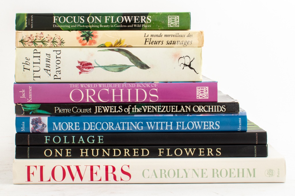 FLOWER & GARDEN COFFEE TABLE BOOKS,
