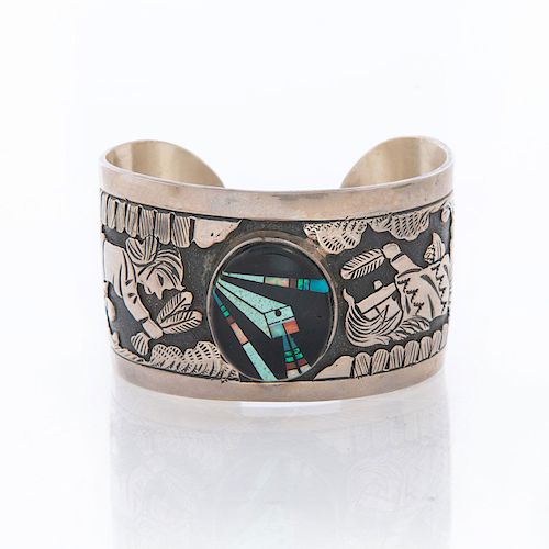 FLOYD BECENTI JR. NAVAJO STERLING