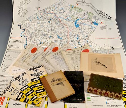 FLY FISHING ARCHIVE INCL. MAPS &