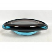Flygsfors style Cased Art Glas