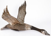 FLYING CANADA GOOSE DECOY, WIT